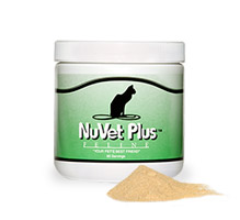 nuvet plus cats supplements feline powder