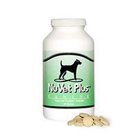 nuvet plus dog supplements canine wafers
