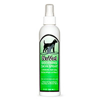nuvet Soothing Skin Spray for cats and dogs