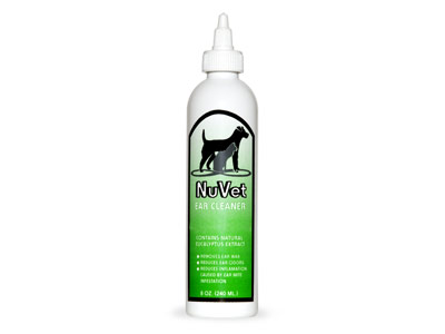 NuVet ear cleaner cats and dogs