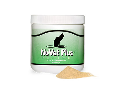nuvet plus cat powder feline supplements
