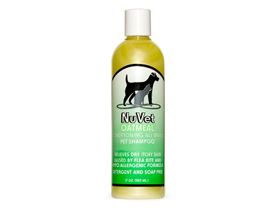 NuVet oatmeal conditioning Shampoo cats and dogs